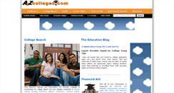 Desktop Screenshot of a2zcolleges.com